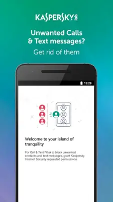 Kaspersky Internet Security android App screenshot 1